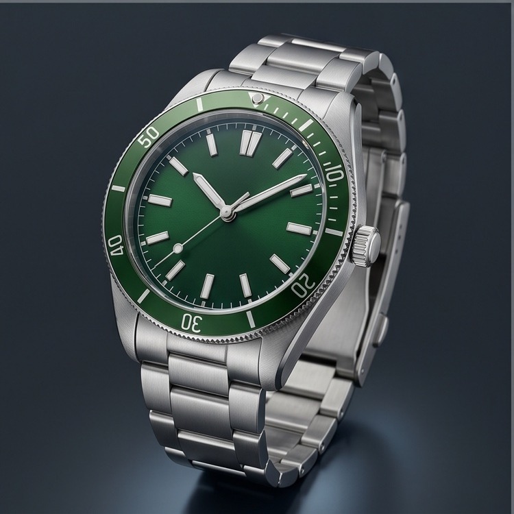 Watch — steel diver, recoloured live